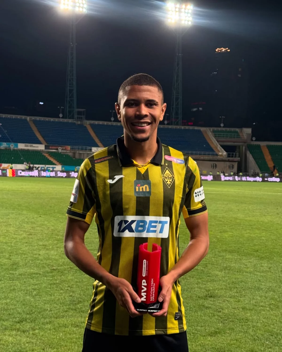 «Қайраттың» шабуылшысы Эдмилсон: бұл тек басы ғана, бұл жақта әлі көп доп соғамын