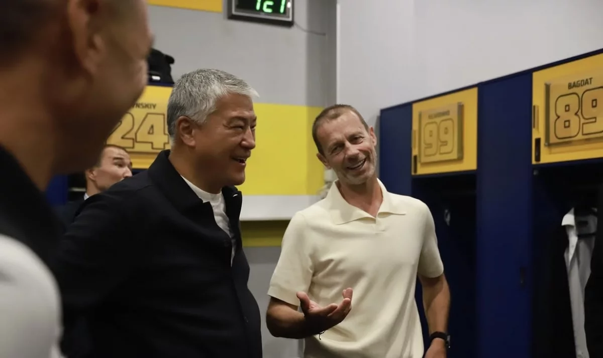 УЕФА президенті “Қайраттың” спорттық базасына қонаққа келді