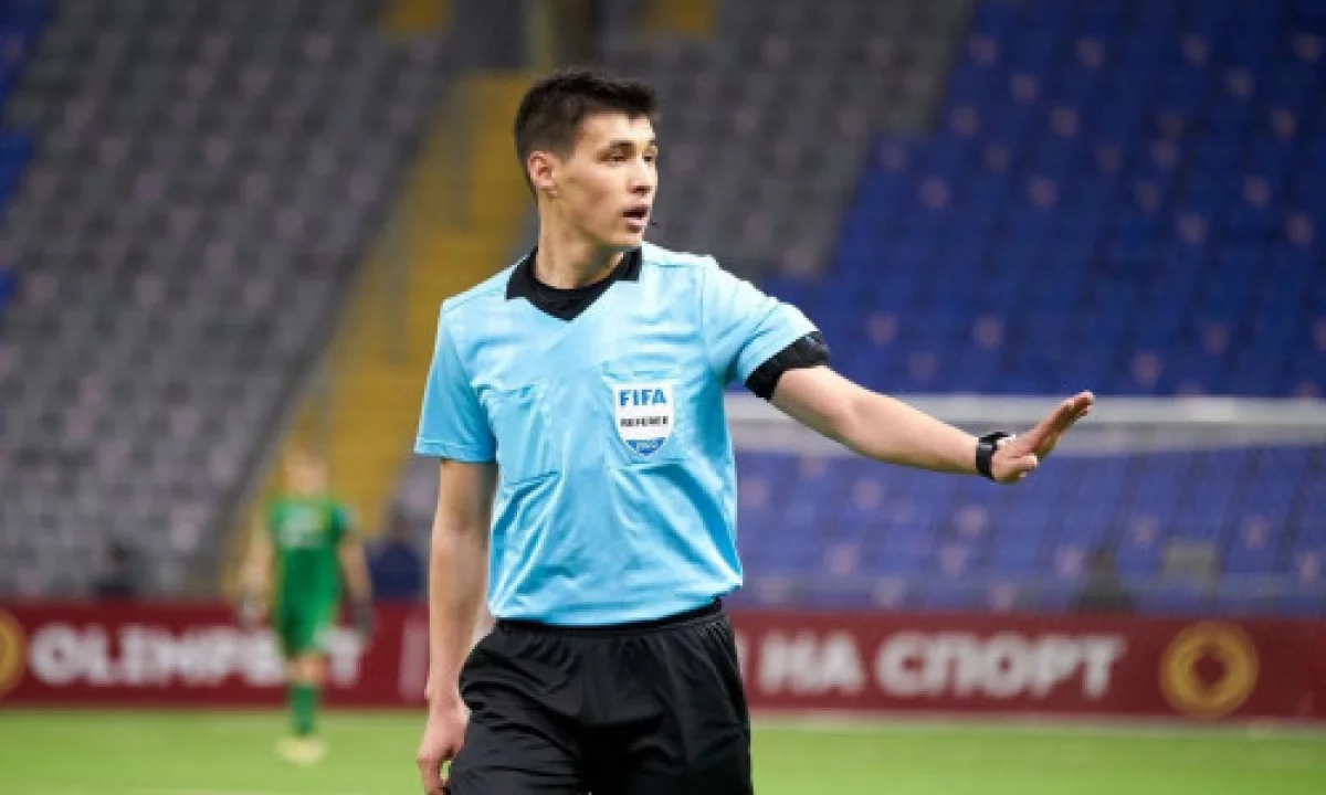 Қазақстан төрешілері Еуро-2027 іріктеу кезеңінің матчында қызмет атқарады