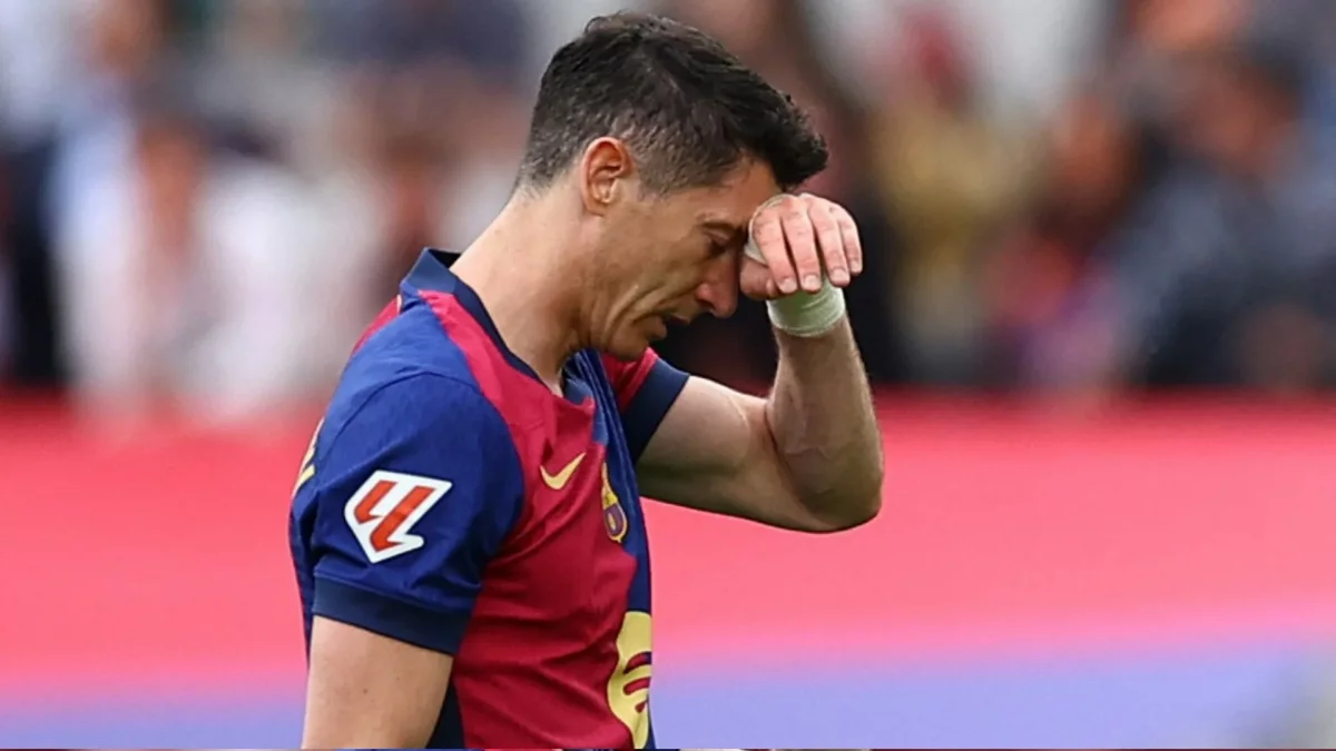 Левандовский бір айға жуық уақытқа қатардан шықты