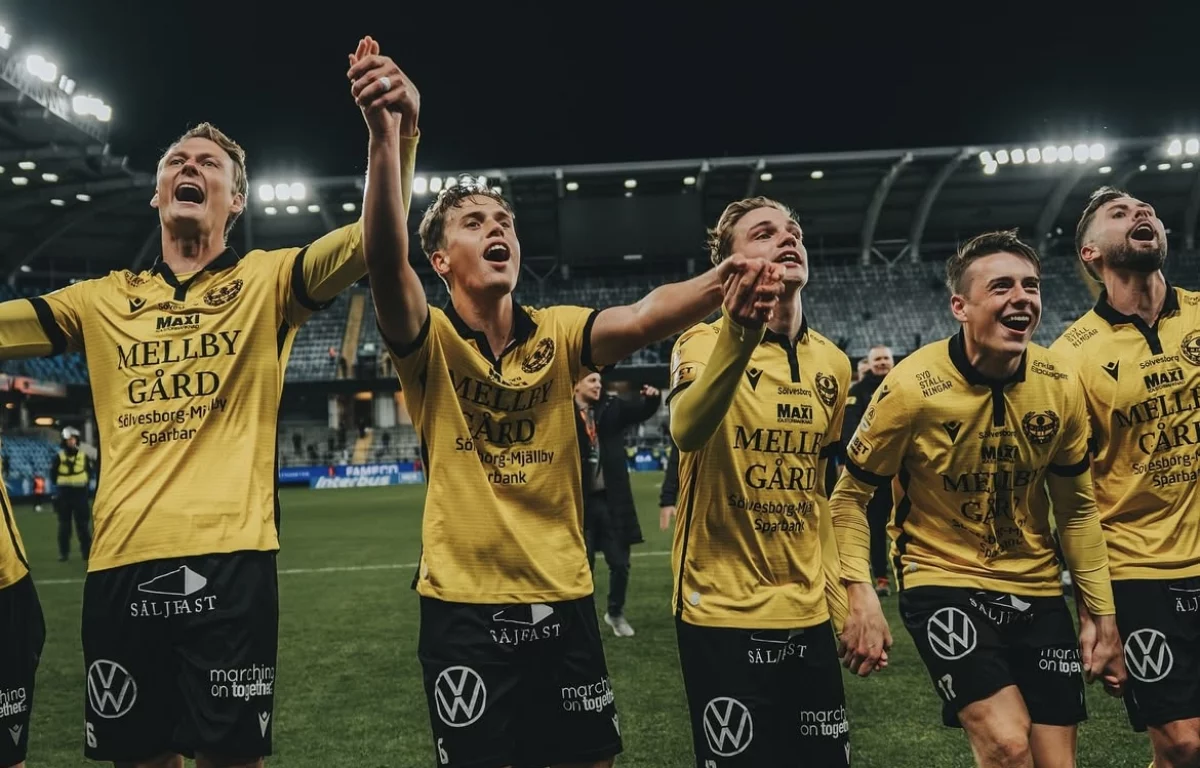Шағын балықшылар ауылынан шыққан “Мьёлльбю” клубы Швеция чемпионы атанды