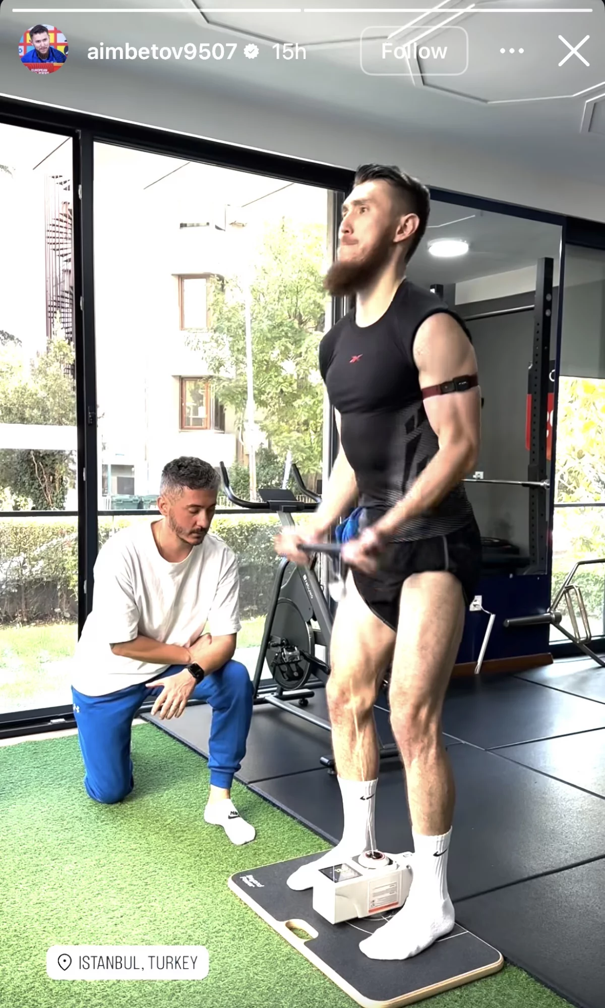 Абат Айымбетов Стамбулда жеке дайындықтарын жалғастыруда