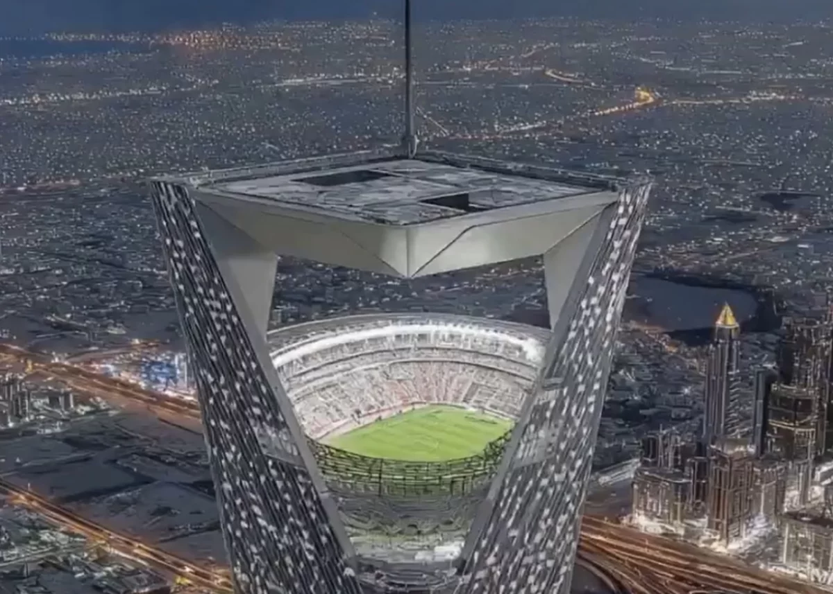 Сауд Арабиясында 350 метр биіктіктегі “аспан стадионы” салынуы мүмкін