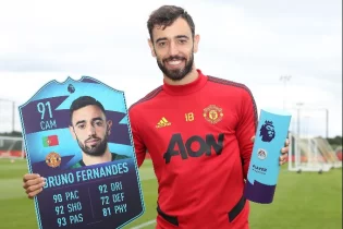 Бруно Фернандеш қатарынан екінші рет Премьер-лигадағы айдың үздік ойыншысы