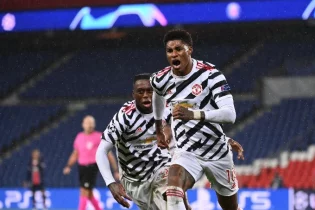 «Манчестер Юнайтед» ПСЖ-мен болған ойынның соңғы минуттарында жеңісті жұлып әкетті