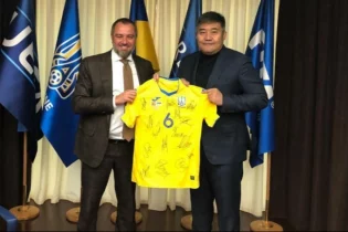 ҚФФ атқарушы комитетінің төрағасы Украина футбол қауымдастығының президентімен кездесті