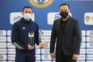 Өткен маусымның үздік ойыншысы марапатталды