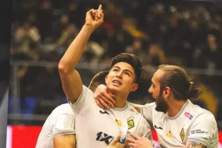 Дастан Сәтпаев: гол салғаныма әрине қуаныштымын