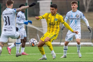 Үш матчта 1 гол + 1 ассист. Ғалымжан Кенжебек дебюттік голы туралы: қатты қуаныштымын