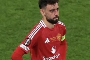 “МЮ” капитаны Бруну Фернандеш Еуропа лигасының финалында “Тоттенхэмнен” жеңілгеннен кейінгі сезімдерімен бөлісті