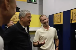 УЕФА президенті “Қайраттың” спорттық базасына қонаққа келді