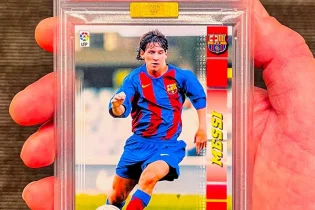 РЕКОРД! Лионель Мессидің дебюттік карточкасы 1,5 миллион долларға сатылды