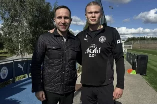 Өзбекстан құрамасының бапкері  “Манчестер Сити” жұлдыздарымен кездесті