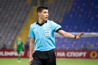 Қазақстан төрешілері Еуро-2027 іріктеу кезеңінің матчында қызмет атқарады