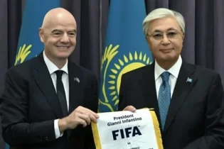 ФИФА президенті “Қайратты” құттықтады