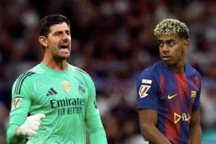 Тибо Куртуа Ламин Ямалға жоғары баға беріп, “Барсаға” астарлы жауап қатты