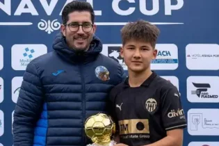 Қазақстандық шабуылшы «Валенсияның» жастар командасының сұрмергені атанды