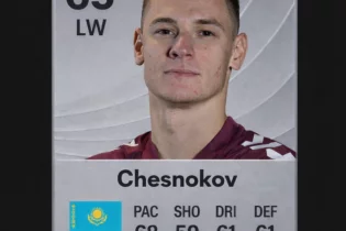 Ислам Чесноков FC26 ойынындa – Қазақстандық футболшының алғашқы карточкасы пайда болмақ