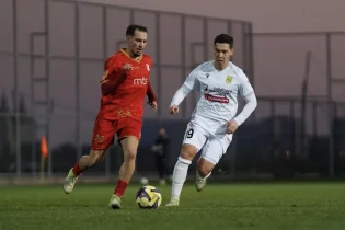 Қостанайлық ұжым Сербиялықтармен тең тарқасты