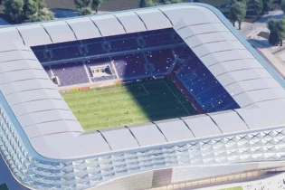 Шымкентте 35 мың орындық жаңа стадион құрылысы аяқталмақ