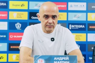 «Команда өзін нық сезінеді»: Андрей Мартин «Ордабасының» ірі жеңісіне баға берді